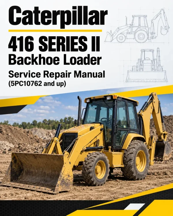 Caterpillar CAT 416 SERIES II Backhoe Loader Service Repair Manual (5PC10762 and up) Caterpillar CAT 416 SERIES II Backhoe Loader Service Repair Manual (5PC10762 and up)