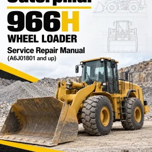 Caterpillar CAT 966H Wheel Loader Service Repair Manual (A6J01801 and up)