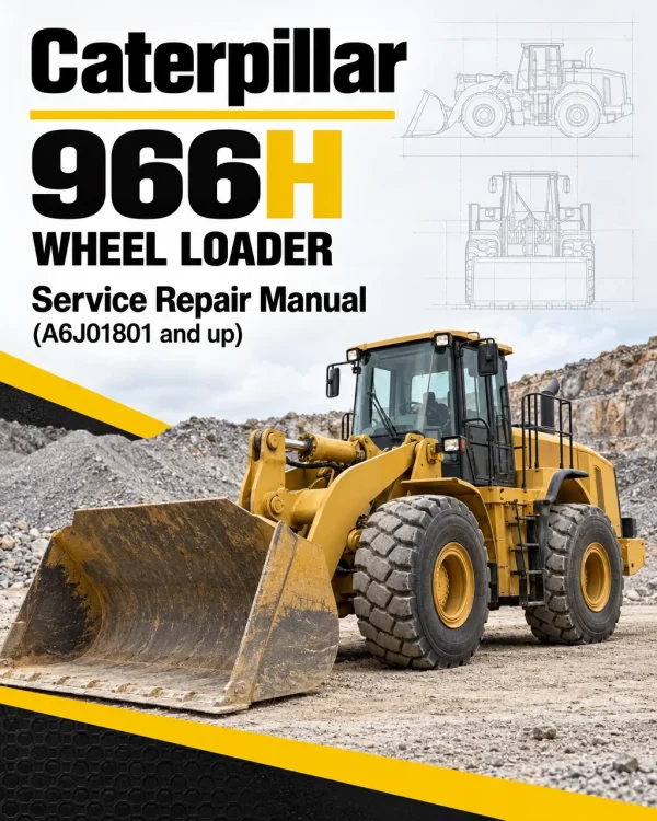 Caterpillar CAT 966H Wheel Loader Service Repair Manual (A6J01801 and up) Caterpillar CAT 966H Wheel Loader Service Repair Manual (A6J01801 and up)