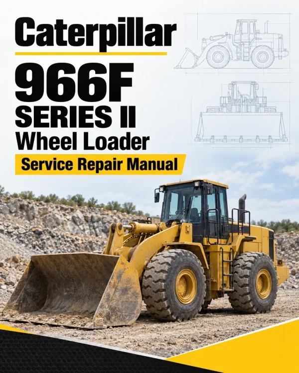 Caterpillar CAT 966F SERIES II Wheel Loader Service Repair Manual (7HL00001 and up) Caterpillar CAT 966F SERIES II Wheel Loader Service Repair Manual (7HL00001 and up)