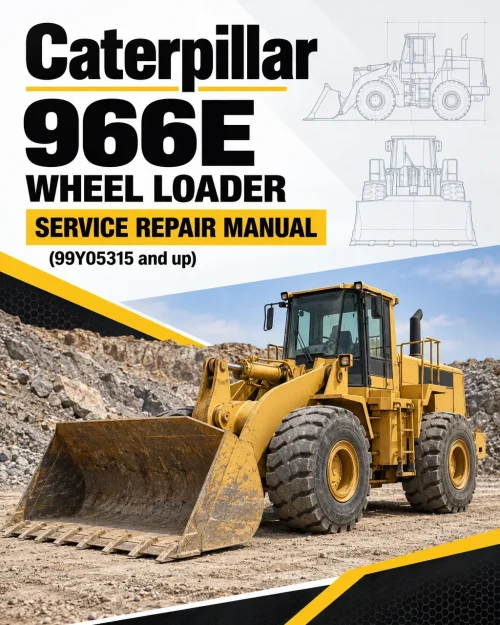 Caterpillar CAT 966E Wheel Loader Service Repair Manual (99Y05315 and up) Caterpillar CAT 966E Wheel Loader Service Repair Manual (99Y05315 and up)