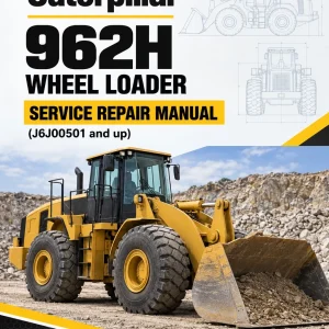 Caterpillar CAT 962H Wheel Loader Service Repair Manual (J6J00501 and up)
