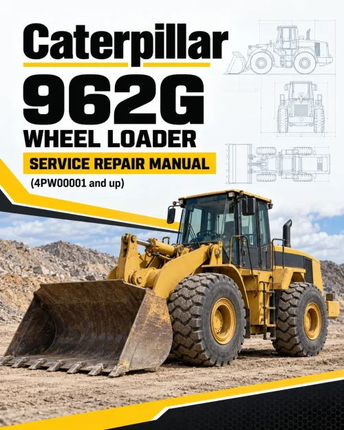 Caterpillar CAT 962G Wheel Loader Service Repair Manual (4PW00001 and up) Caterpillar CAT 962G Wheel Loader Service Repair Manual (4PW00001 and up)