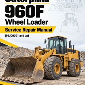 Caterpillar CAT 960F Wheel Loader Service Repair Manual (9ZJ00001 and up)