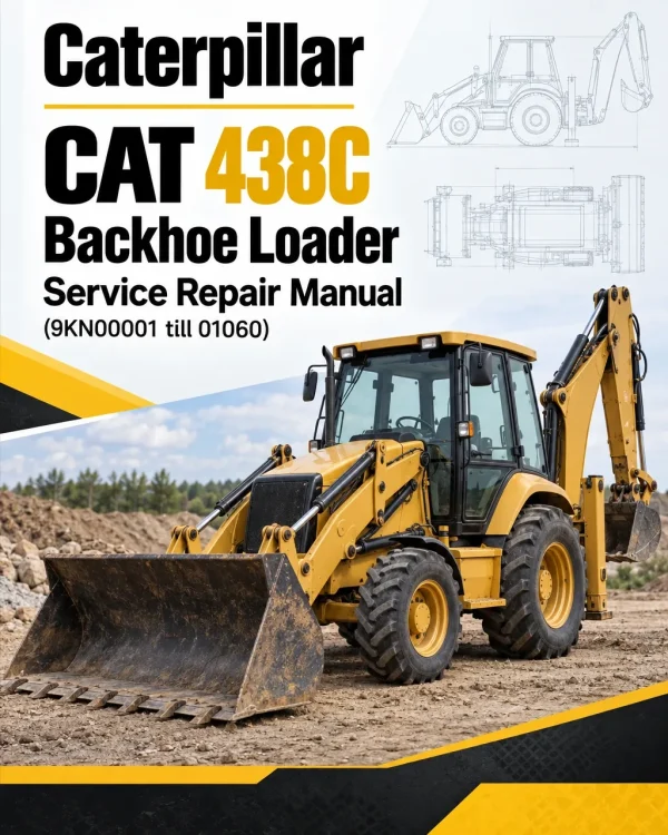 Caterpillar CAT 438C Backhoe Loader Service Repair Manual (9KN00001 till 01060)