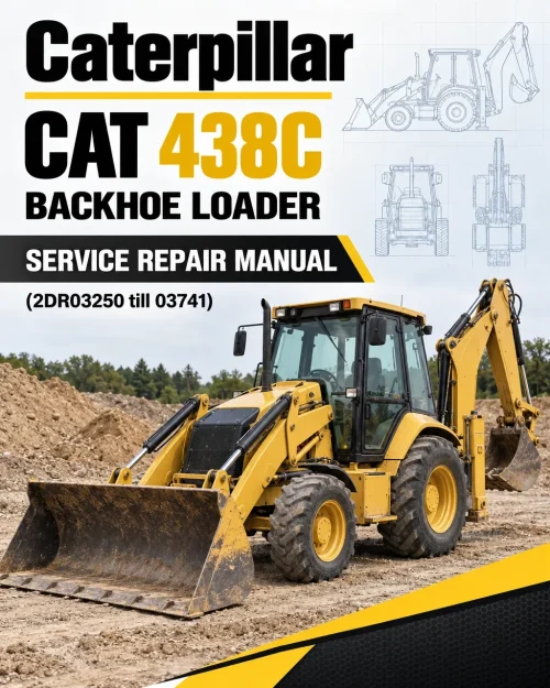 Caterpillar CAT 438C Backhoe Loader Service Repair Manual (2DR03250 till 03741) Caterpillar CAT 438C Backhoe Loader Service Repair Manual (2DR03250 till 03741)