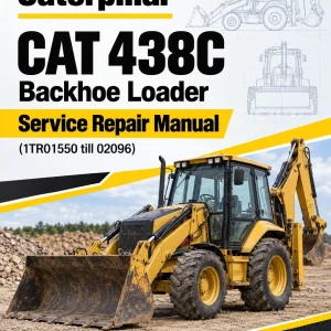 Caterpillar CAT 438C Backhoe Loader Service Repair Manual (1TR01550 till 02096)