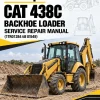 Caterpillar CAT 438C Backhoe Loader Service Repair Manual (1TR01284 till 01549)