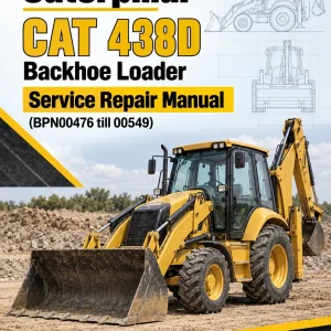 Caterpillar CAT 438D Backhoe Loader Service Repair Manual (BPN00476 till 00549)