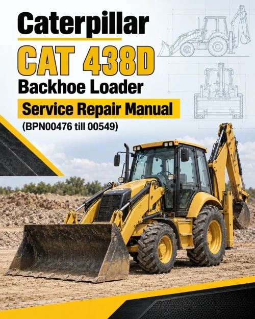 Caterpillar CAT 438D Backhoe Loader Service Repair Manual (BPN00476 till 00549) Caterpillar CAT 438D Backhoe Loader Service Repair Manual (BPN00476 till 00549)