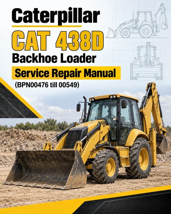 Caterpillar CAT 438D Backhoe Loader Service Repair Manual (BPN00476 till 00549) Caterpillar CAT 438D Backhoe Loader Service Repair Manual (BPN00476 till 00549)