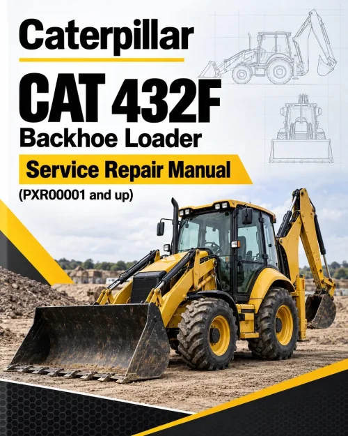 Caterpillar CAT 432F Backhoe Loader Service Repair Manual (PXR00001 and up) Caterpillar CAT 432F Backhoe Loader Service Repair Manual (PXR00001 and up)