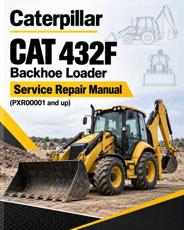 Caterpillar CAT 432F Backhoe Loader Service Repair Manual (PXR00001 and up) Caterpillar CAT 432F Backhoe Loader Service Repair Manual (PXR00001 and up)