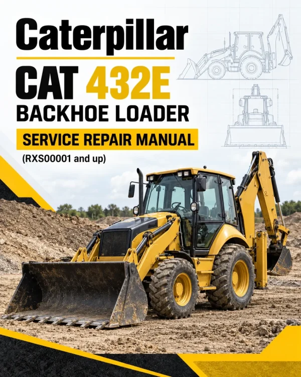 Caterpillar CAT 432E Backhoe Loader Service Repair Manual (RXS00001 and up) Caterpillar CAT 432E Backhoe Loader Service Repair Manual (RXS00001 and up)