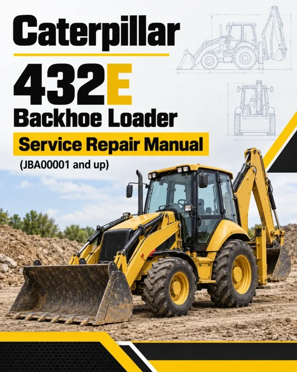 Caterpillar CAT 432E Backhoe Loader Service Repair Manual (JBA00001 and up) Caterpillar CAT 432E Backhoe Loader Service Repair Manual (JBA00001 and up)