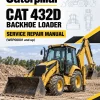 Caterpillar CAT 432D Backhoe Loader Service Repair Manual (WEP00001 and up)