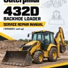 Caterpillar CAT 432D Backhoe Loader Service Repair Manual (TDR00001 and up)