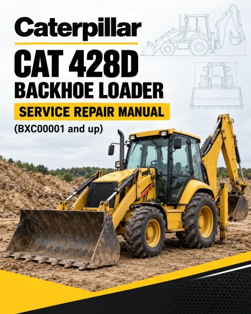 Caterpillar CAT 428D Backhoe Loader Service Repair Manual (BXC00001 and up) Caterpillar CAT 428D Backhoe Loader Service Repair Manual (BXC00001 and up)