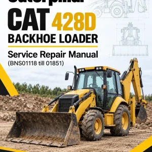 Caterpillar CAT 428D Backhoe Loader Service Repair Manual (BNS01118 till 01851) Caterpillar CAT 428D Backhoe Loader Service Repair Manual (BNS01118 till 01851)