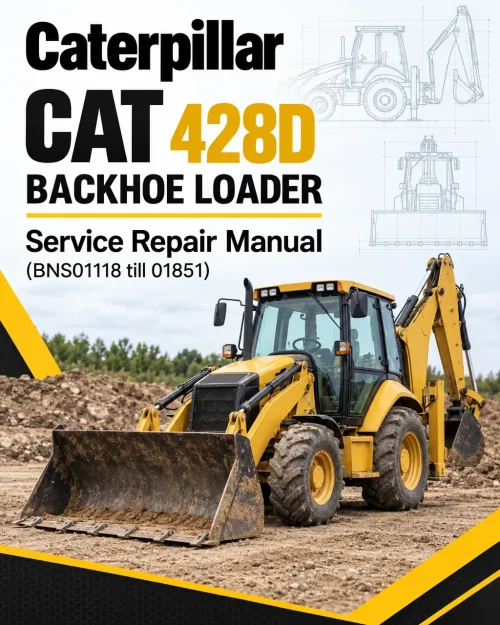 Caterpillar CAT 428D Backhoe Loader Service Repair Manual (BNS01118 till 01851) Caterpillar CAT 428D Backhoe Loader Service Repair Manual (BNS01118 till 01851)