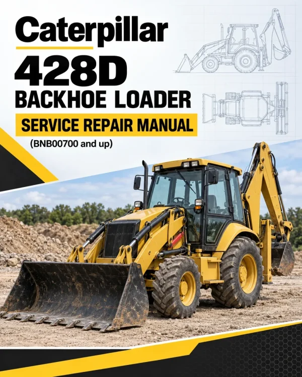 Caterpillar CAT 428D Backhoe Loader Service Repair Manual (BNB00700 and up) Caterpillar CAT 428D Backhoe Loader Service Repair Manual (BNB00700 and up)