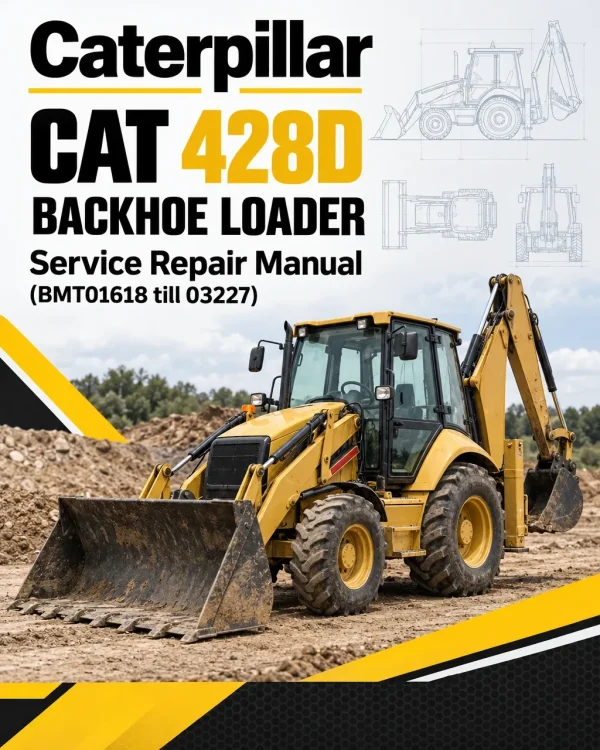 Caterpillar CAT 428D Backhoe Loader Service Repair Manual (BMT01618 till 03227) Caterpillar CAT 428D Backhoe Loader Service Repair Manual (BMT01618 till 03227)