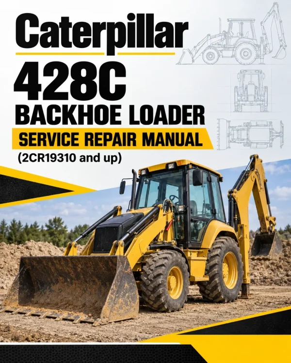 Caterpillar CAT 428C Backhoe Loader Service Repair Manual (2CR19310 and up) Caterpillar CAT 428C Backhoe Loader Service Repair Manual (2CR19310 and up)