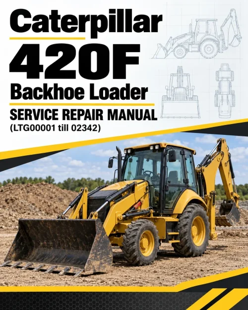 Caterpillar CAT 420F Backhoe Loader Service Repair Manual (LTG00001 till 02342) Caterpillar CAT 420F Backhoe Loader Service Repair Manual (LTG00001 till 02342)