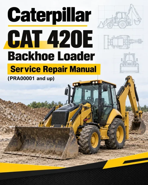 Caterpillar CAT 420E Backhoe Loader Service Repair Manual (PRA00001 and up) Caterpillar CAT 420E Backhoe Loader Service Repair Manual (PRA00001 and up)