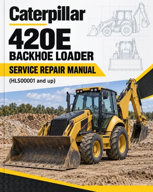 Caterpillar CAT 420E Backhoe Loader Service Repair Manual (HLS00001 and up) Caterpillar CAT 420E Backhoe Loader Service Repair Manual (HLS00001 and up)