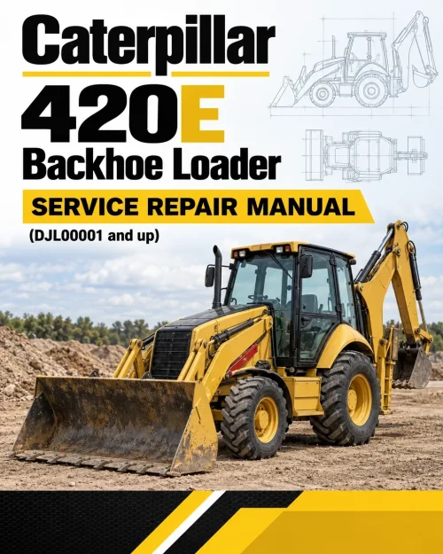 Caterpillar CAT 420E Backhoe Loader Service Repair Manual (DJL00001 and up) Caterpillar CAT 420E Backhoe Loader Service Repair Manual (DJL00001 and up)