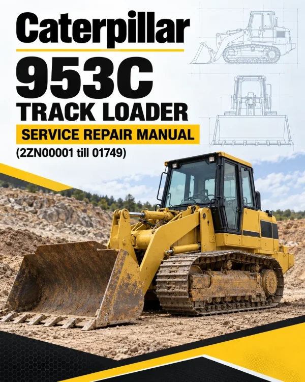 Caterpillar CAT 953C Track Loader Service Repair Manual (2ZN00001 till 01749)