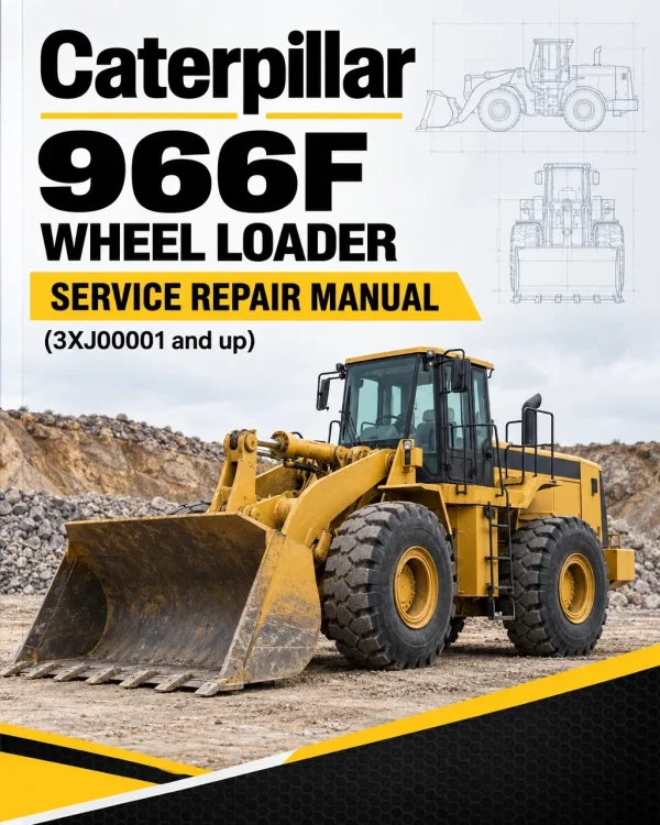 Caterpillar CAT 966F Wheel Loader Service Repair Manual (3XJ00001 and up) Caterpillar CAT 966F Wheel Loader Service Repair Manual (3XJ00001 and up)