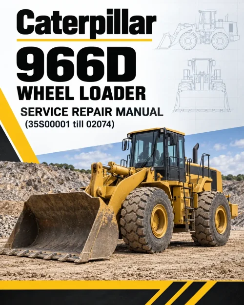 Caterpillar CAT 966D Wheel Loader Service Repair Manual (35S00001 till 02074) Caterpillar CAT 966D Wheel Loader Service Repair Manual (35S00001 till 02074)