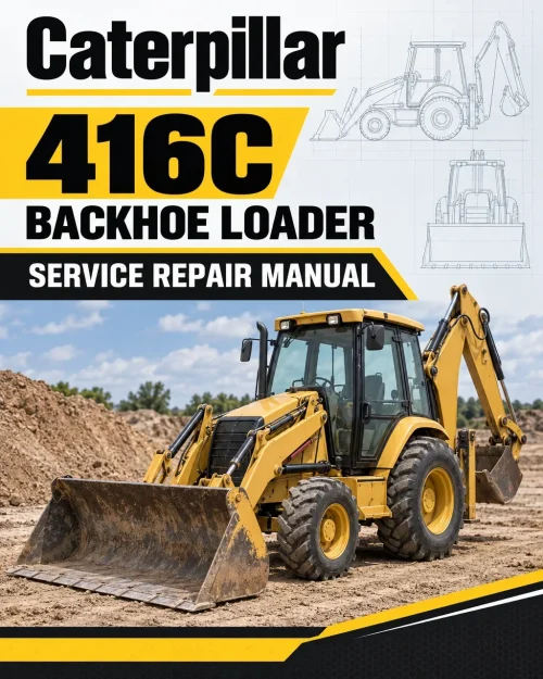 Caterpillar CAT 416C Backhoe Loader Service Repair Manual (5YN16590 and up)