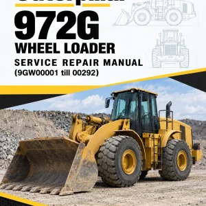 Caterpillar CAT 972G Wheel Loader Service Repair Manual (9GW00001 till 00292)