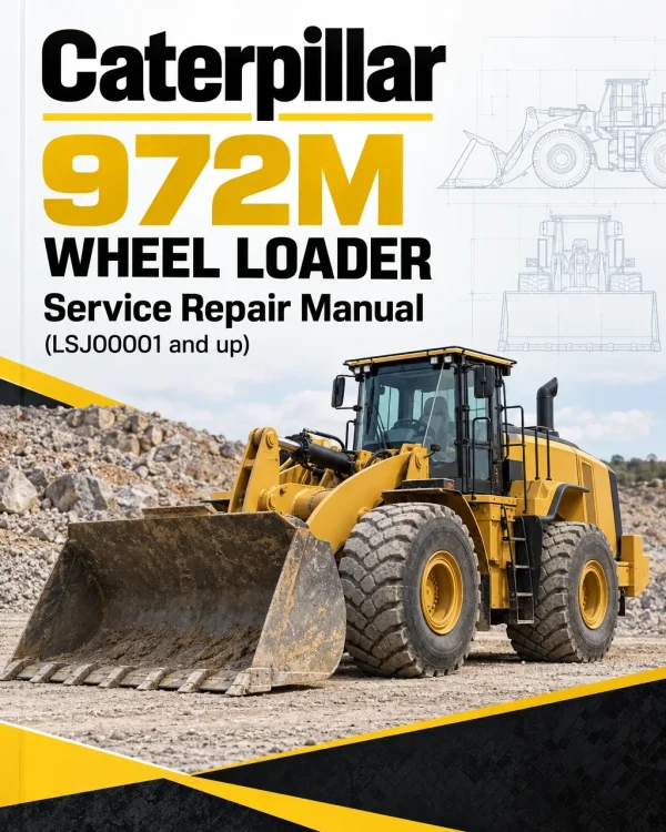 Caterpillar CAT 972M Wheel Loader Service Repair Manual (LSJ00001 and up) Caterpillar CAT 972M Wheel Loader Service Repair Manual (LSJ00001 and up)