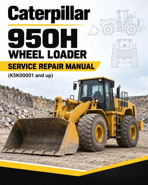 Caterpillar CAT 950H Wheel Loader Service Repair Manual (K5K00001 and up) Caterpillar CAT 950H Wheel Loader Service Repair Manual (K5K00001 and up)