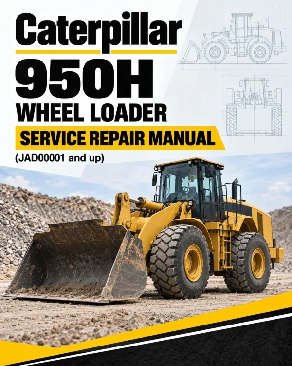 Caterpillar CAT 950H Wheel Loader Service Repair Manual (JAD00001 and up) Caterpillar CAT 950H Wheel Loader Service Repair Manual (JAD00001 and up)