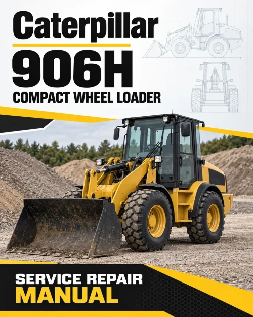 Caterpillar CAT 906H Compact Wheel Loader Service Repair Manual (SDH00001 and up)