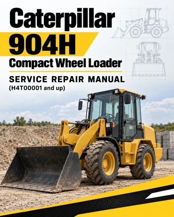 Caterpillar CAT 904H Compact Wheel Loader Service Repair Manual (H4T00001 and up) Caterpillar CAT 904H Compact Wheel Loader Service Repair Manual (H4T00001 and up)