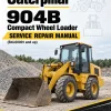 Caterpillar CAT 904B Compact Wheel Loader Service Repair Manual (B4L00001 and up)