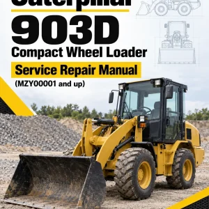 Caterpillar CAT 903D Compact Wheel Loader Service Repair Manual (MZY00001 and up)