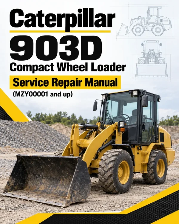 Caterpillar CAT 903D Compact Wheel Loader Service Repair Manual (MZY00001 and up) Caterpillar CAT 903D Compact Wheel Loader Service Repair Manual (MZY00001 and up)