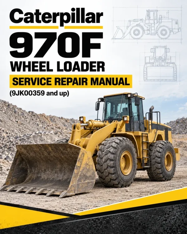 Caterpillar CAT 970F Wheel Loader Service Repair Manual (9JK00359 and up) Caterpillar CAT 970F Wheel Loader Service Repair Manual (9JK00359 and up)
