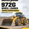 Caterpillar CAT 972G Wheel Loader Service Repair Manual (9GW00293 and up)