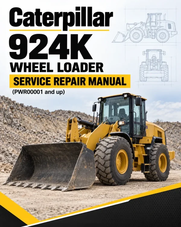 Caterpillar CAT 924K Wheel Loader Service Repair Manual (PWR00001 and up)