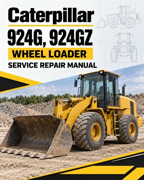 Caterpillar CAT 924G, 924GZ Wheel Loader Service Repair Manual (DDA00001 till 03916) Caterpillar CAT 924G, 924GZ Wheel Loader Service Repair Manual (DDA00001 till 03916)