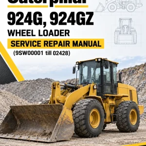 Caterpillar CAT 924G, 924GZ Wheel Loader Service Repair Manual (9SW00001 till 02428) Caterpillar CAT 924G, 924GZ Wheel Loader Service Repair Manual (9SW00001 till 02428)