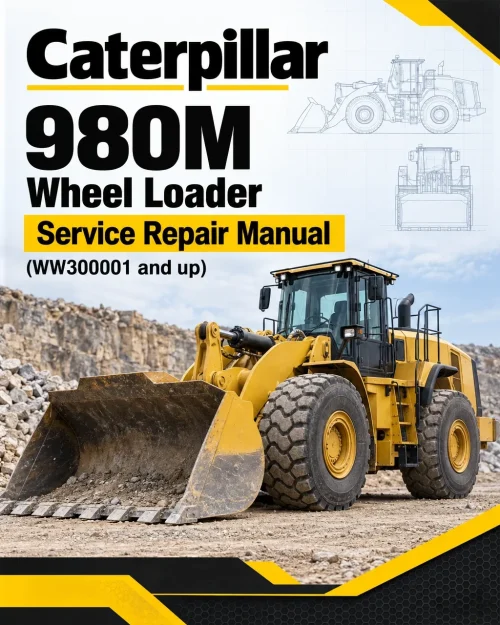 Caterpillar CAT 980M Wheel Loader Service Repair Manual (WW300001 and up) Caterpillar CAT 980M Wheel Loader Service Repair Manual (WW300001 and up)